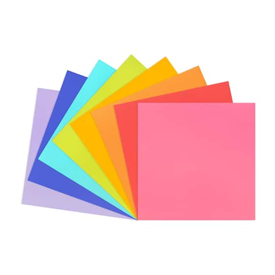Craft Smith 12" x 12" Solid Brights Paper Pad, 48 Sheets